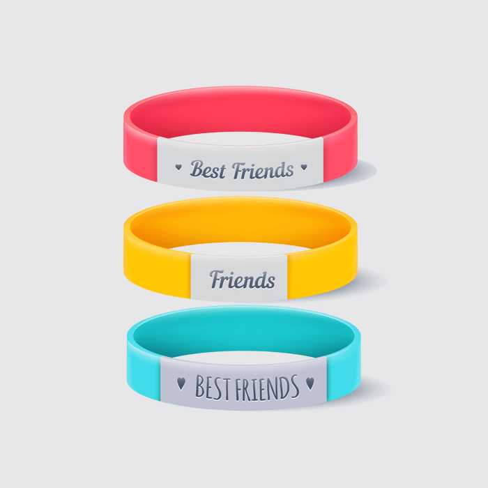 Wrist Band 1 to 50 Piece image 0