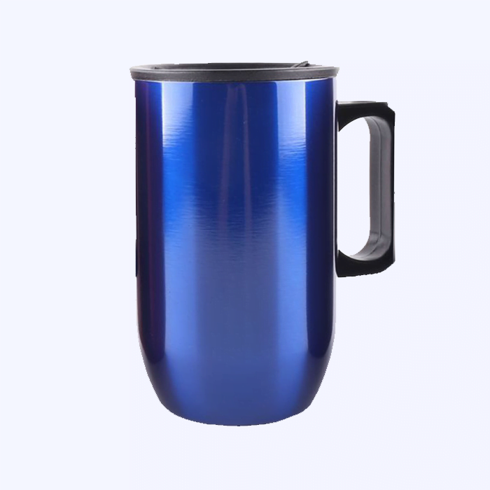 Stainless Steel Travel Mug with Handle image 3