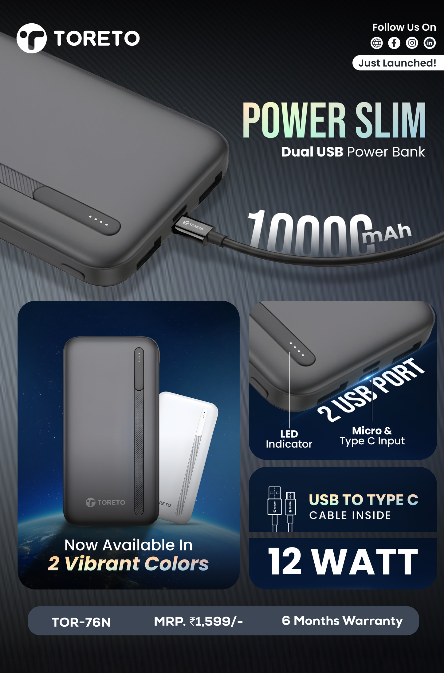Toreto Power Bank
