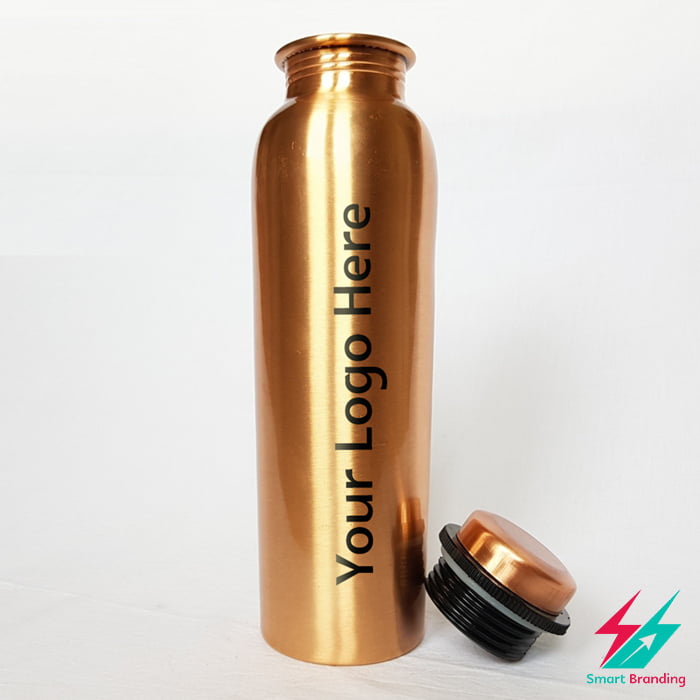 Custom Logo Printed Copper Bottle image 0