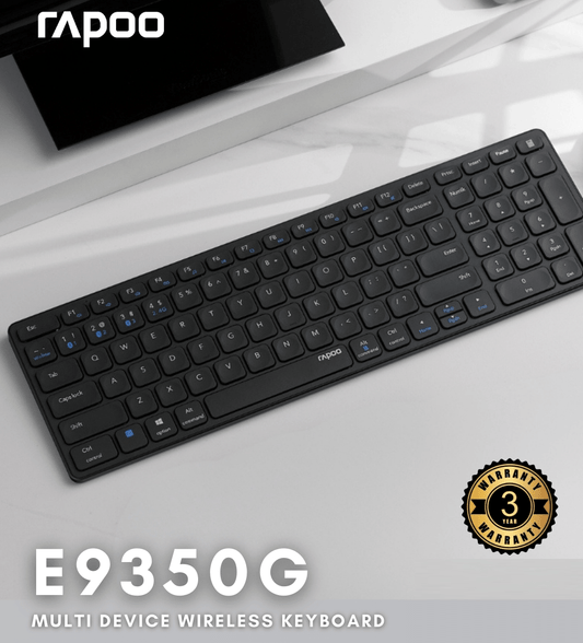 RAPOO-E9350G Wireless Keyboard &amp; Mouse image 0