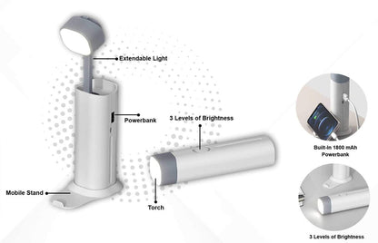 FUZO Quad White plastic 4 in 1 Gadget image 1