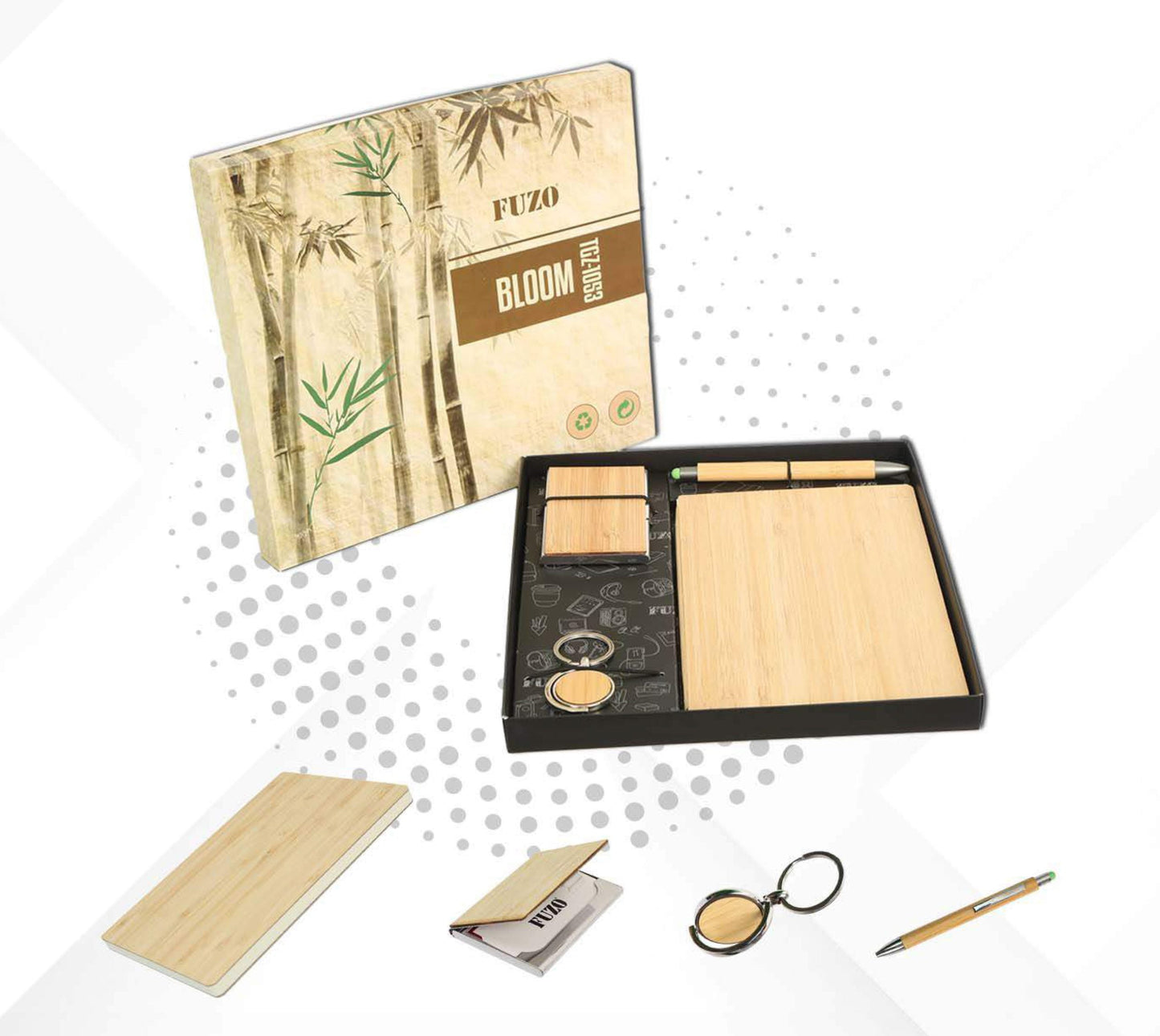 Bloom 4 in 1 – Eco Friendly Bamboo Set image 0