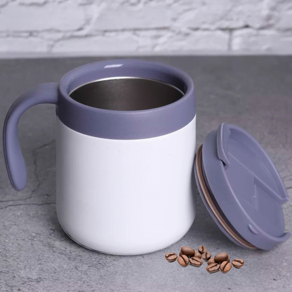 Double Wall Travel Coffee Mug with Lid image 0