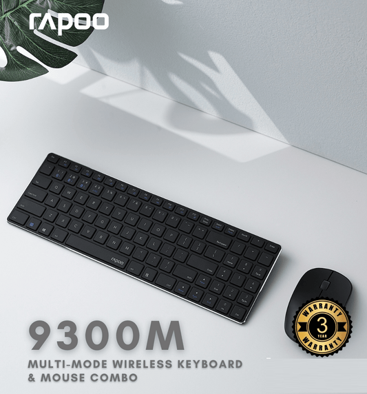 RAPOO-9300M wireless keyboard &amp; mouse image 0