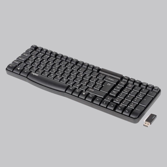 RAPOO-E1050 Wireless Keyboard image 1