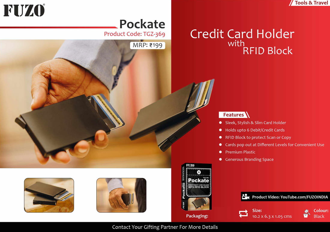 FUZO POCKATE CARD HOLDER image 1