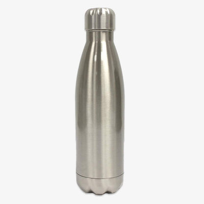 Stainless Steel Silver Bottle Double Wall image 1