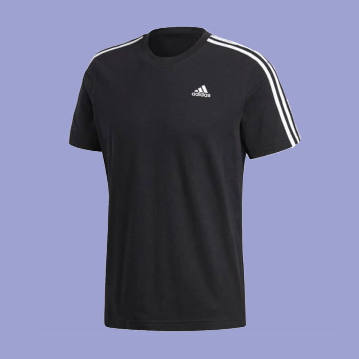 Adidas-Round-Neck-T-Shirt-Black image 0