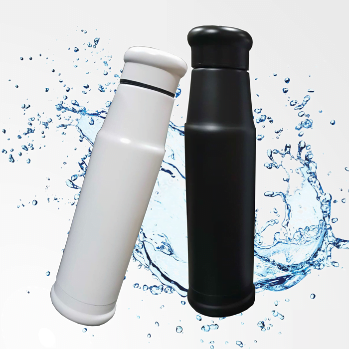 SS Vacuum Bottle Hot and Cold Matt image 2