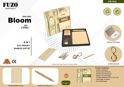 Bloom 4 in 1 – Eco Friendly Bamboo Set image 1