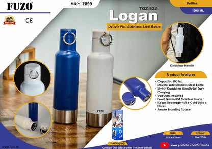 Fuzo Logan – Double Wall Stainless Steel Bottle image 1
