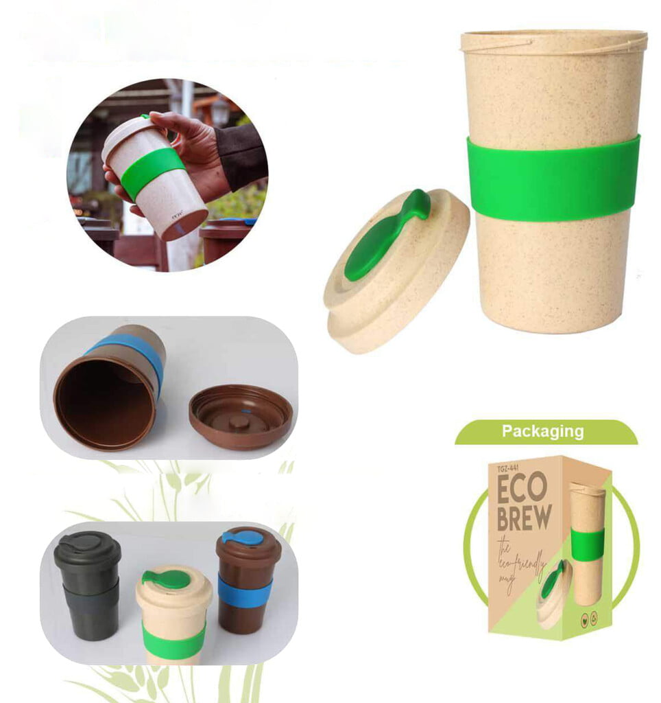 Fuzo ECOBREW Eco Friendly Wheat Straw Mug image 2