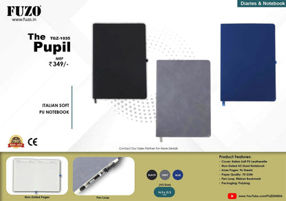 Fuzo THE PUPIL A5 Dairies & Notebook image 1