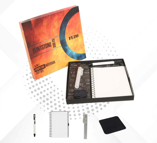 Flintstone 4IN 1 Washable & Reusable Notebook Gift Set image 0