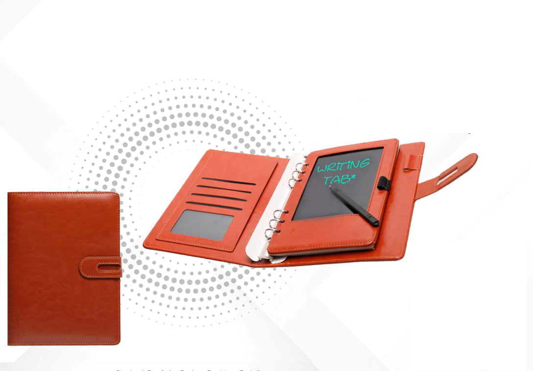 Fuzo iSlate Notebook Organizer With LCD Writing Tab image 0