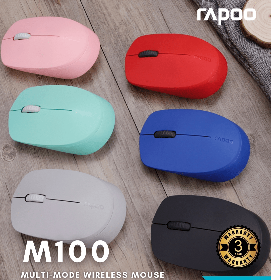 RAPOO-M100 Wireless Mouse image 0