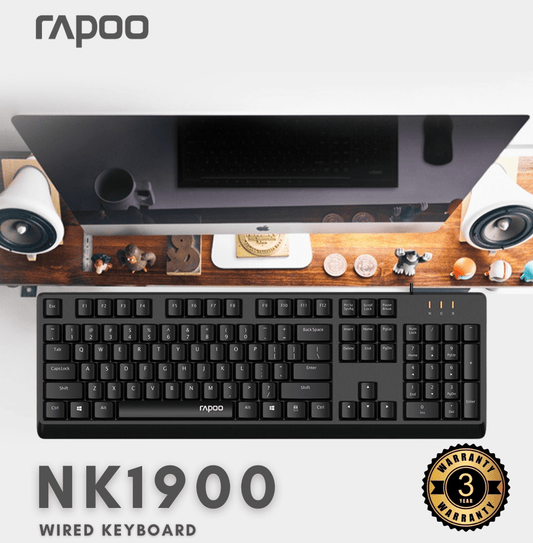 RAPOO-NK1900 Wired Keyboard image 0