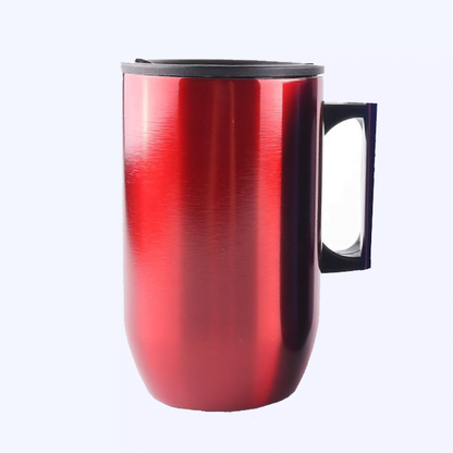 Stainless Steel Travel Mug with Handle image 1