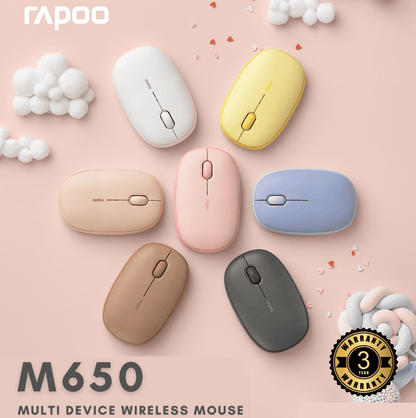 RAPOO-M650 Wireless Mouse image 0