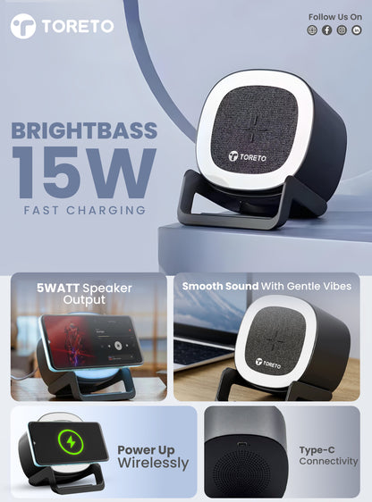 Toreto Brightbass Wireless Speaker