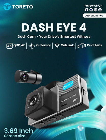 Toreto Dash Eye 4 Camera