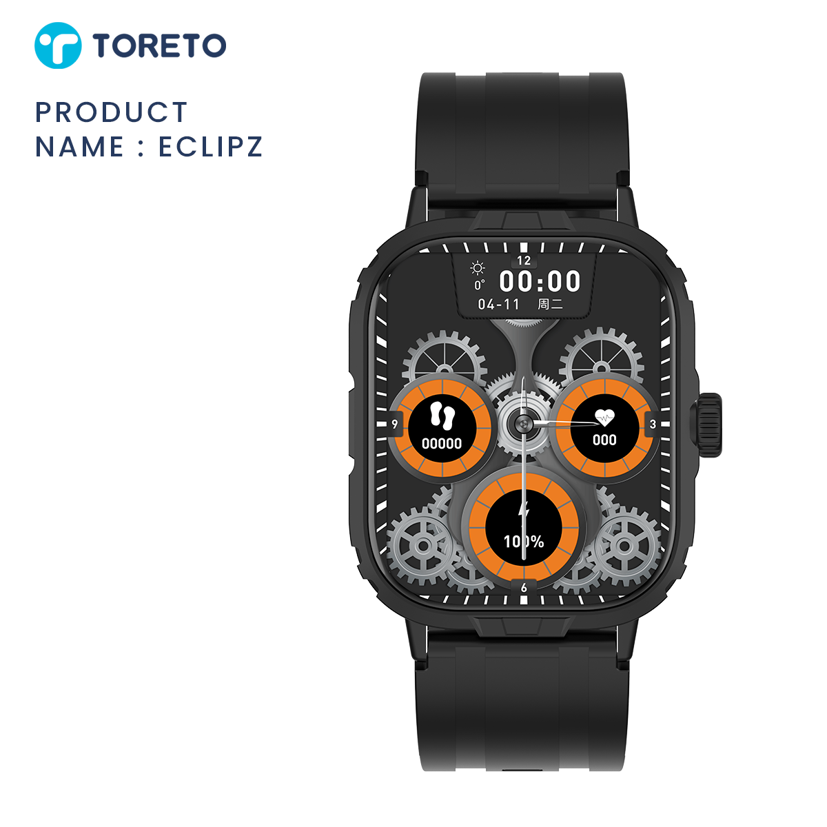 Toreto Eclipz Smart Watch