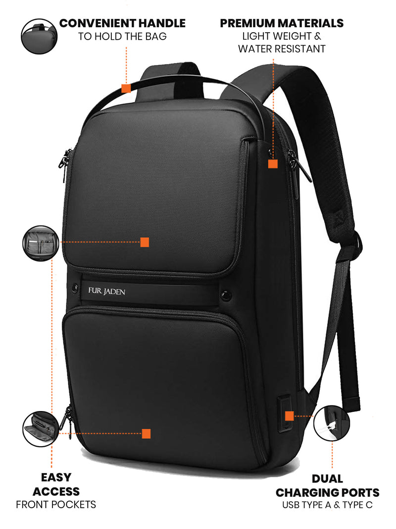 Fur Jaden The Thinker Backpack