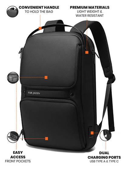 Fur Jaden The Thinker Backpack
