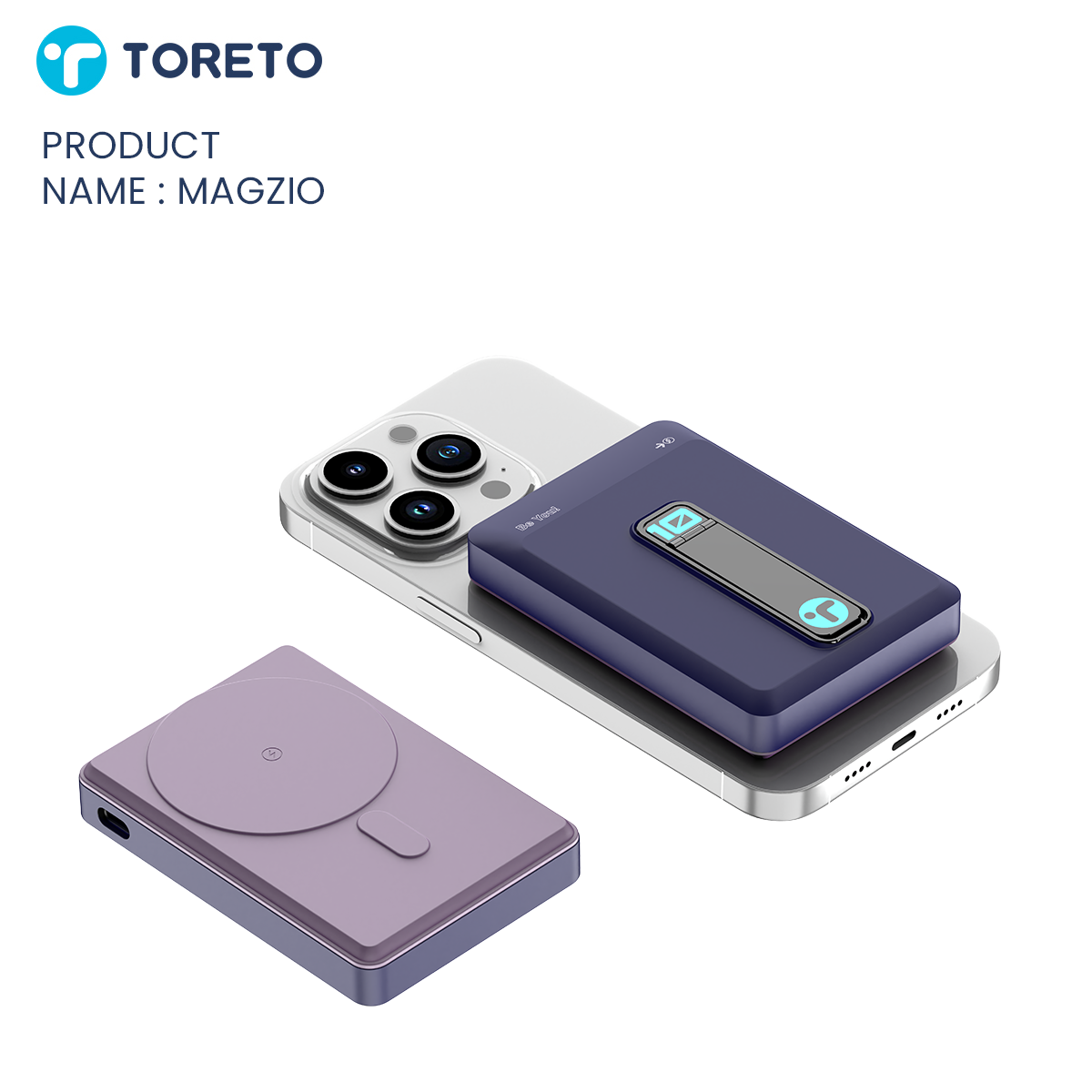 Toreto Magzio Wireless Power Bank
