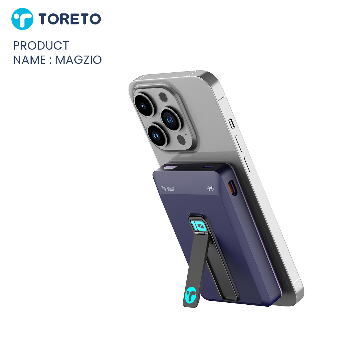 Toreto Magzio Wireless Power Bank