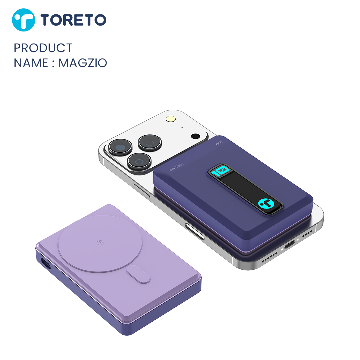 Toreto Magzio Wireless Power Bank