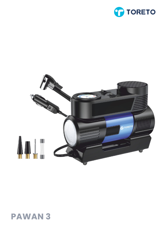 Toreto Portable Tyre Inflator Pawan 3