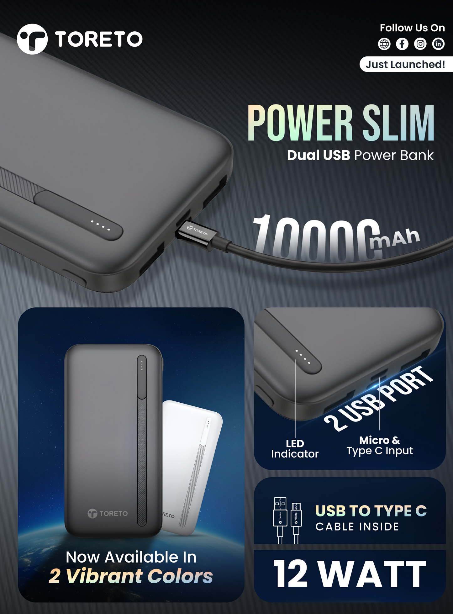 Toreto Power Bank