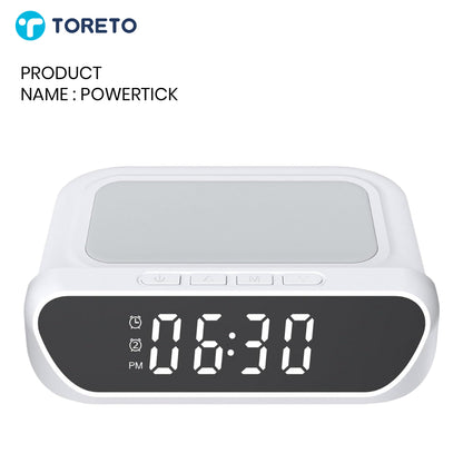 Toreto Powertick Multi-Function Clock