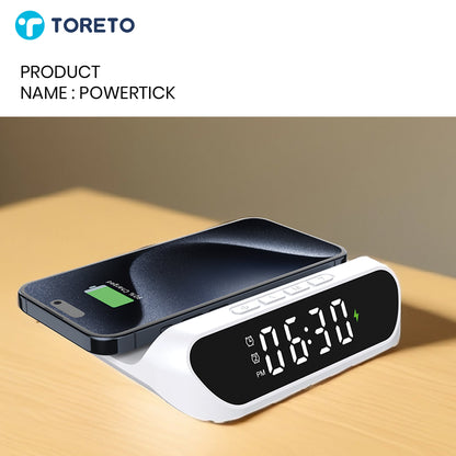 Toreto Powertick Multi-Function Clock
