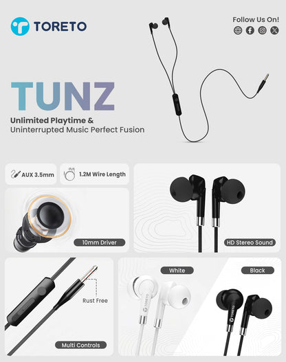 Toreto Tunz Earphone