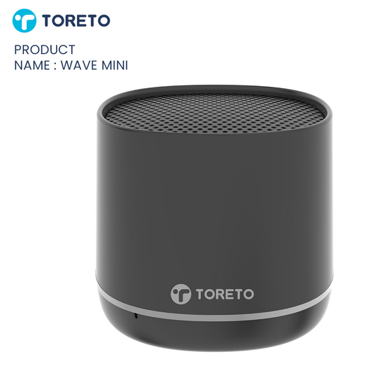 Toreto Wave Mini Portable Speaker