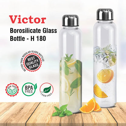 Victor Borosilicate glass bottle image 0