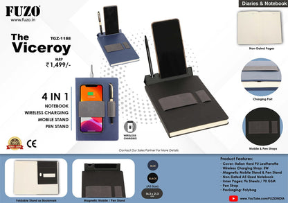 Fuzo Viceroy Notebook with Wireless Charging image 2