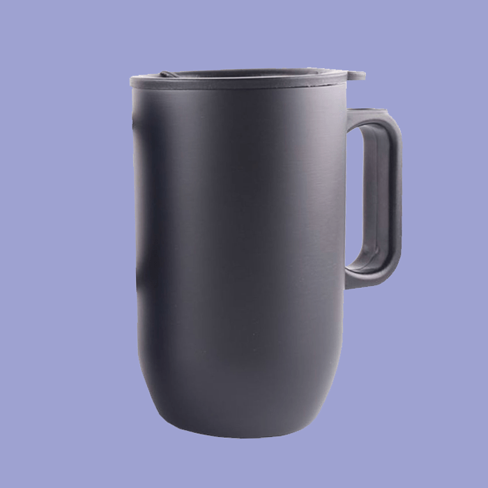Stainless Steel Travel Mug with Handle image 2