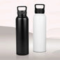 Power Plus Steel bottle with silicon ring handle image 0