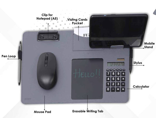 Black Leather FUZO Switch Desktop Utility image 0