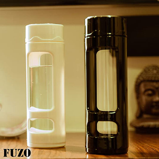 Fuzo BLEND Glass Bottle With Pill Holder image 0